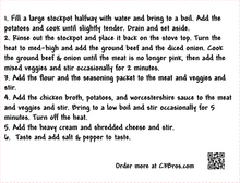 Load image into Gallery viewer, Shepherd's Pie Soup Seasoning Packet & Recipe Card
