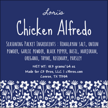 Load image into Gallery viewer, Chicken Alfredo Seasoning Packet & Recipe Card