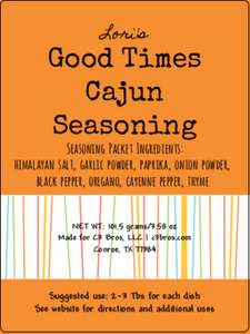 Good Times Cajun Seasoning