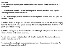Load image into Gallery viewer, Lebanese Chicken Seasoning Packet & Recipe Card