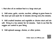 Load image into Gallery viewer, Veggie Soup Seasoning Packet & Recipe Card
