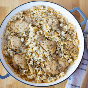Mediterranean Chicken & Rice Seasoning Packet & Recipe Card