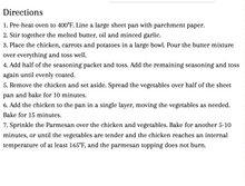 Load image into Gallery viewer, Sheet Pan Garlic Parmesan Chicken Seasoning Packet &amp; Recipe Card