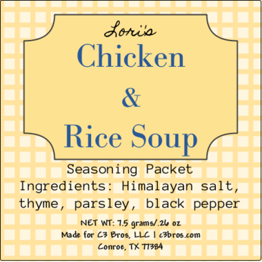 Chicken soup discount seasoning