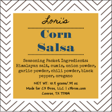 Load image into Gallery viewer, Corn Salsa Seasoning Packet &amp; Recipe Card