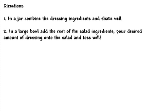 Greek Salad Dressing Seasoning Packet & Recipe Card