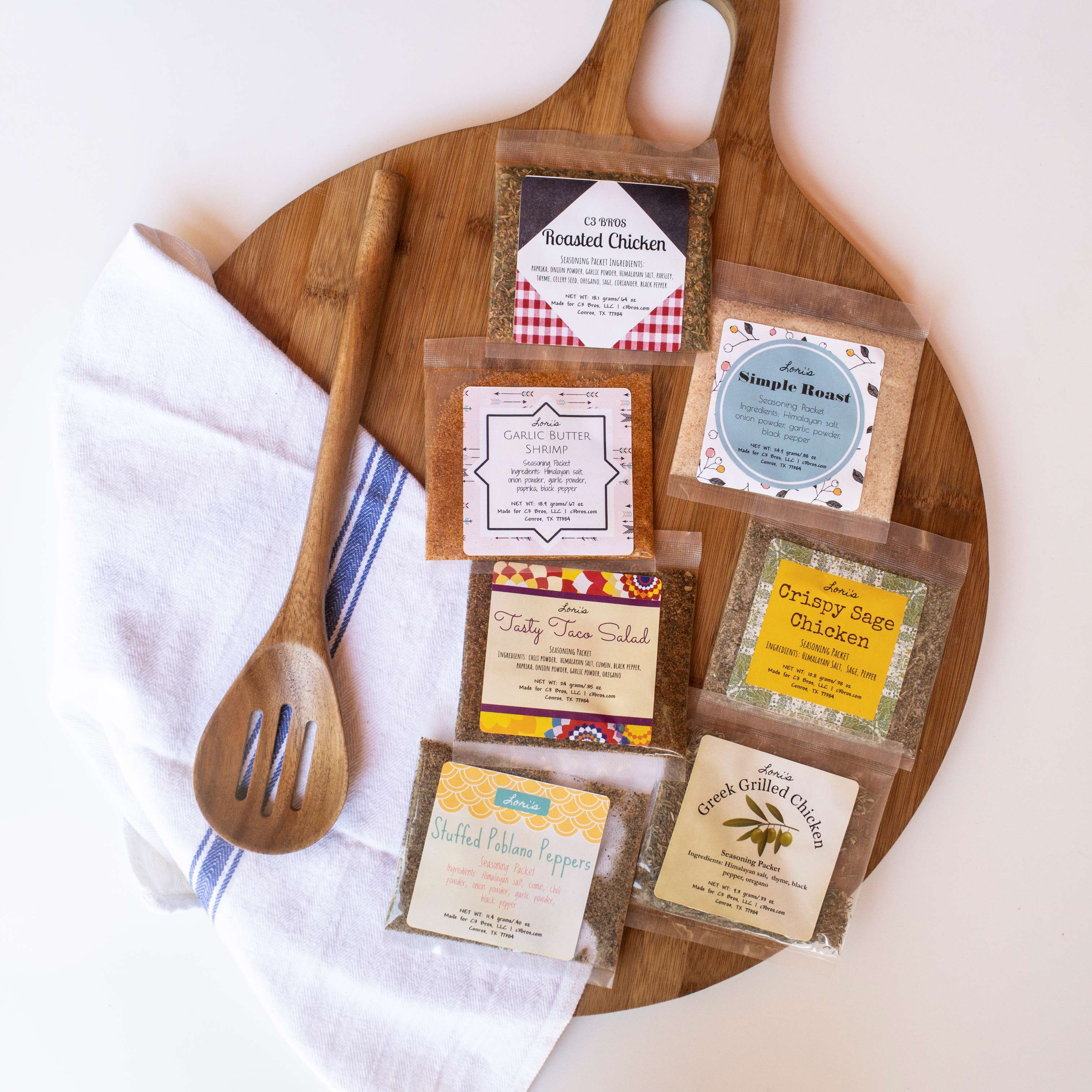 Lori's Savory Seven